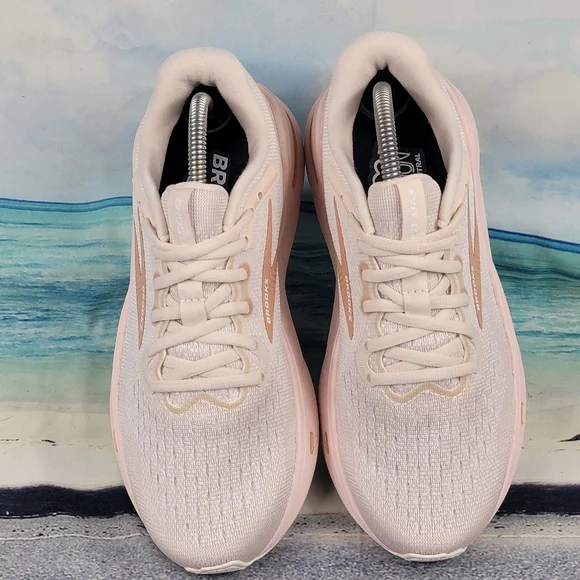 Brooks Ghost Max Crystal Gray/White Tuscany Colorway Womens 7 - Picture 3 of 11